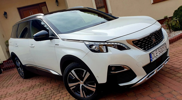 Peugeot 5008 cena 88500 przebieg: 190500, rok produkcji 2019 z Legnica małe 704